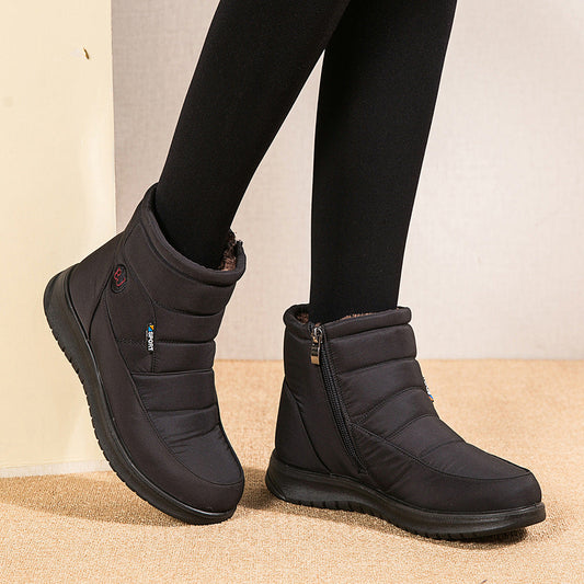 Damen Winter Wasserdichte Schneestiefel