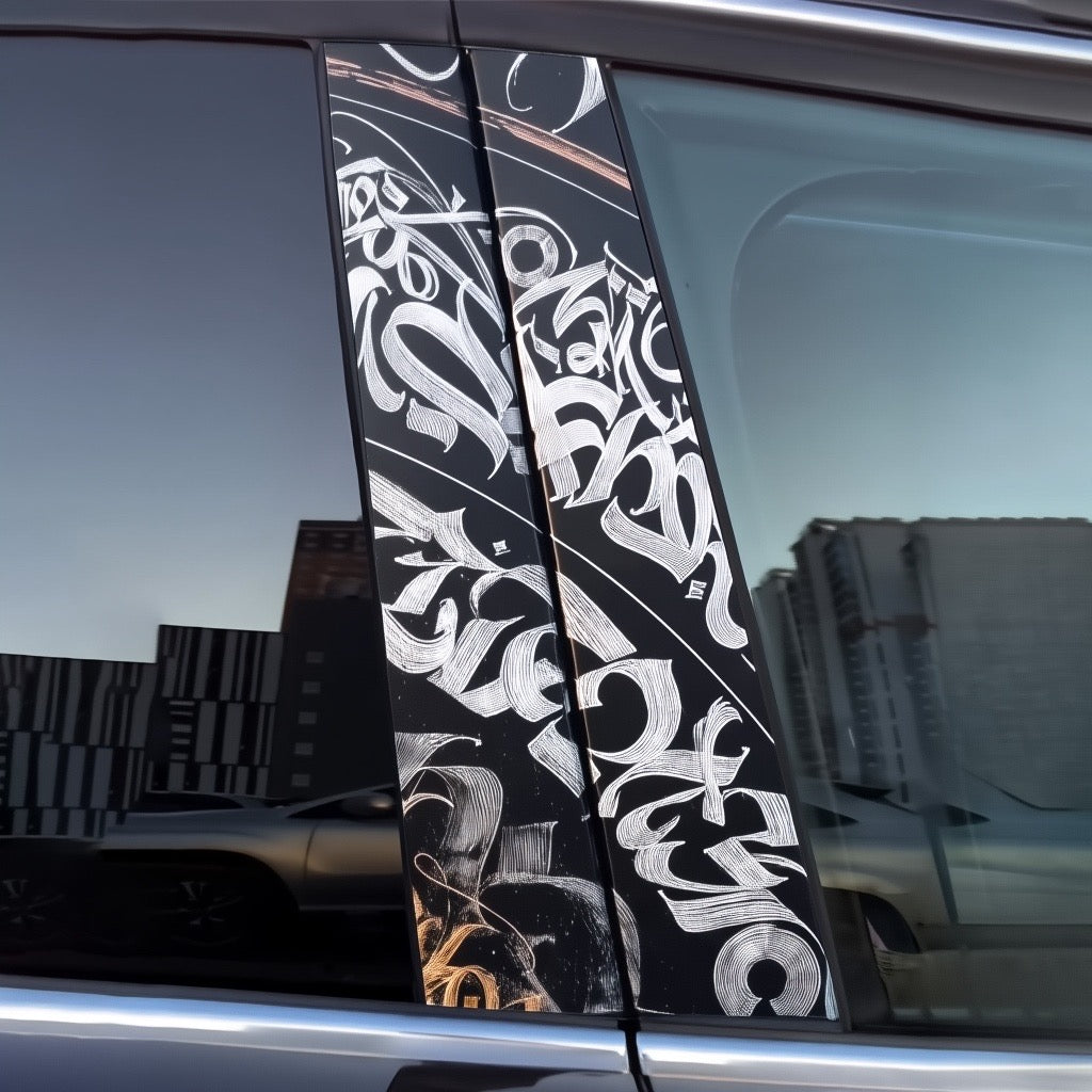 Autocollants de porte de voiture personnalisés