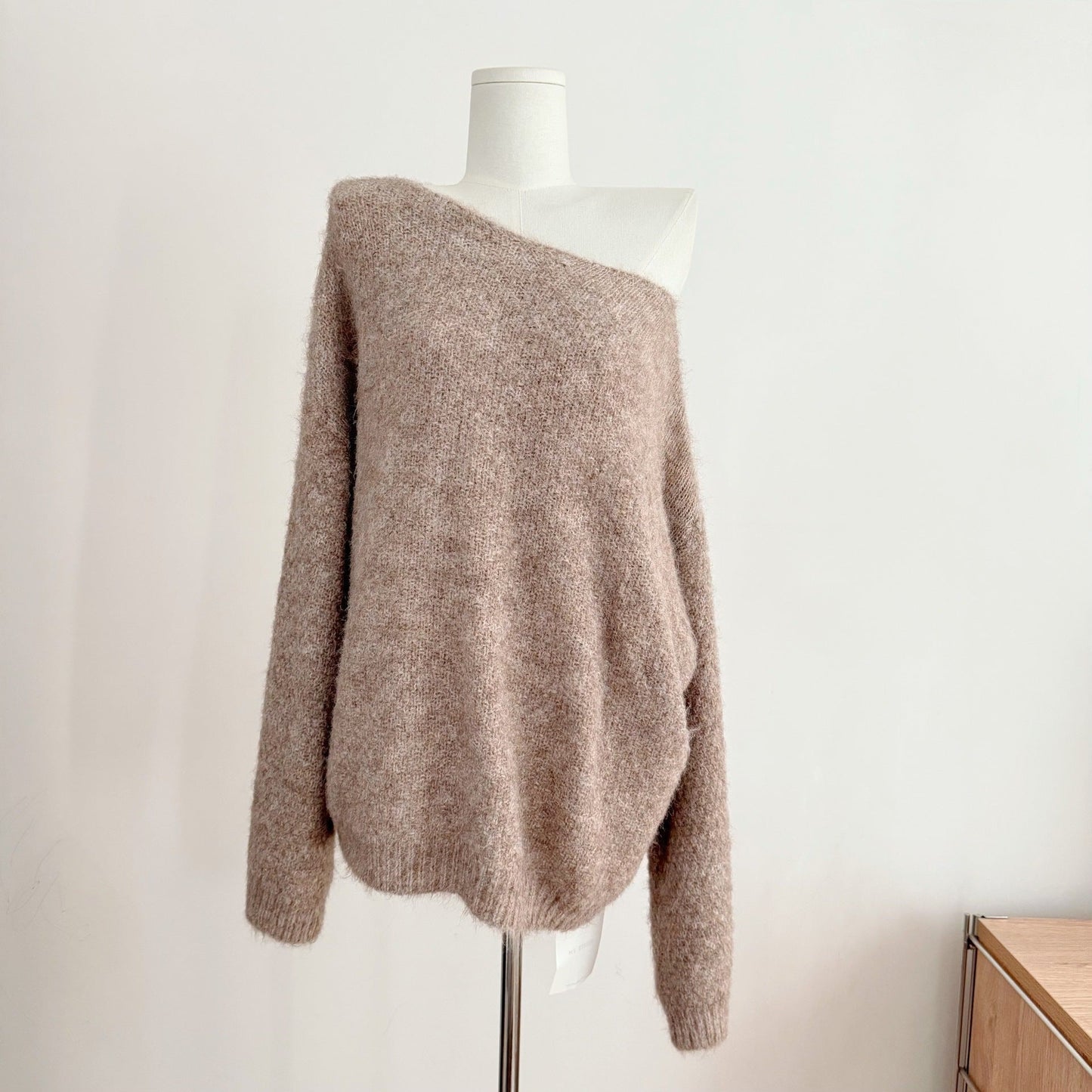 Pull coupe ample aux épaules