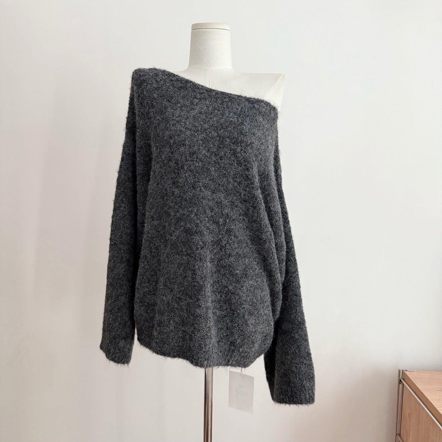 Pull coupe ample aux épaules