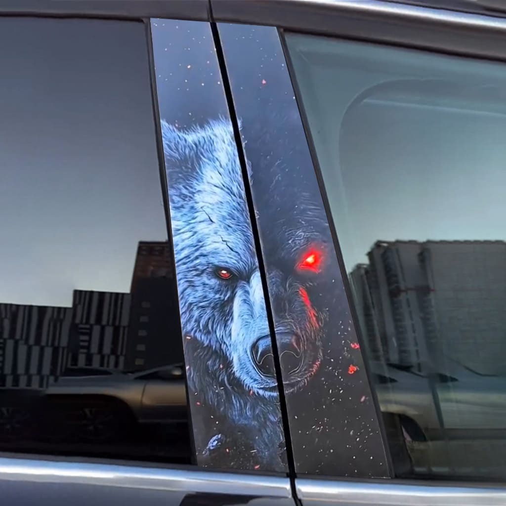 Autocollants de voiture animaux