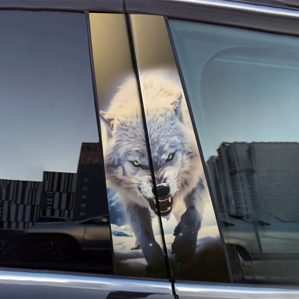 Autocollants de voiture Loup