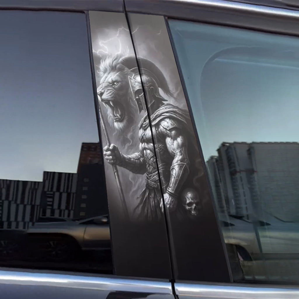 Autocollants de porte de voiture Lion
