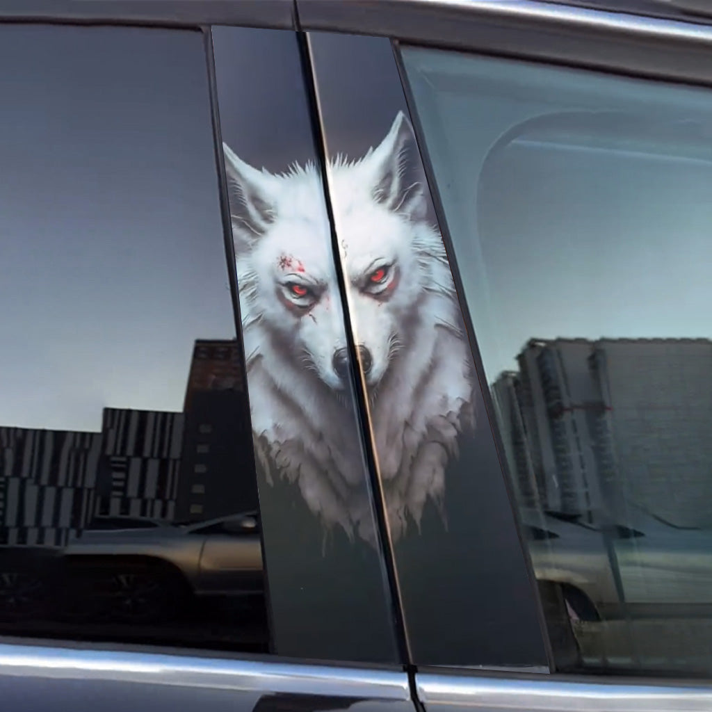 Autocollants de voiture Loup