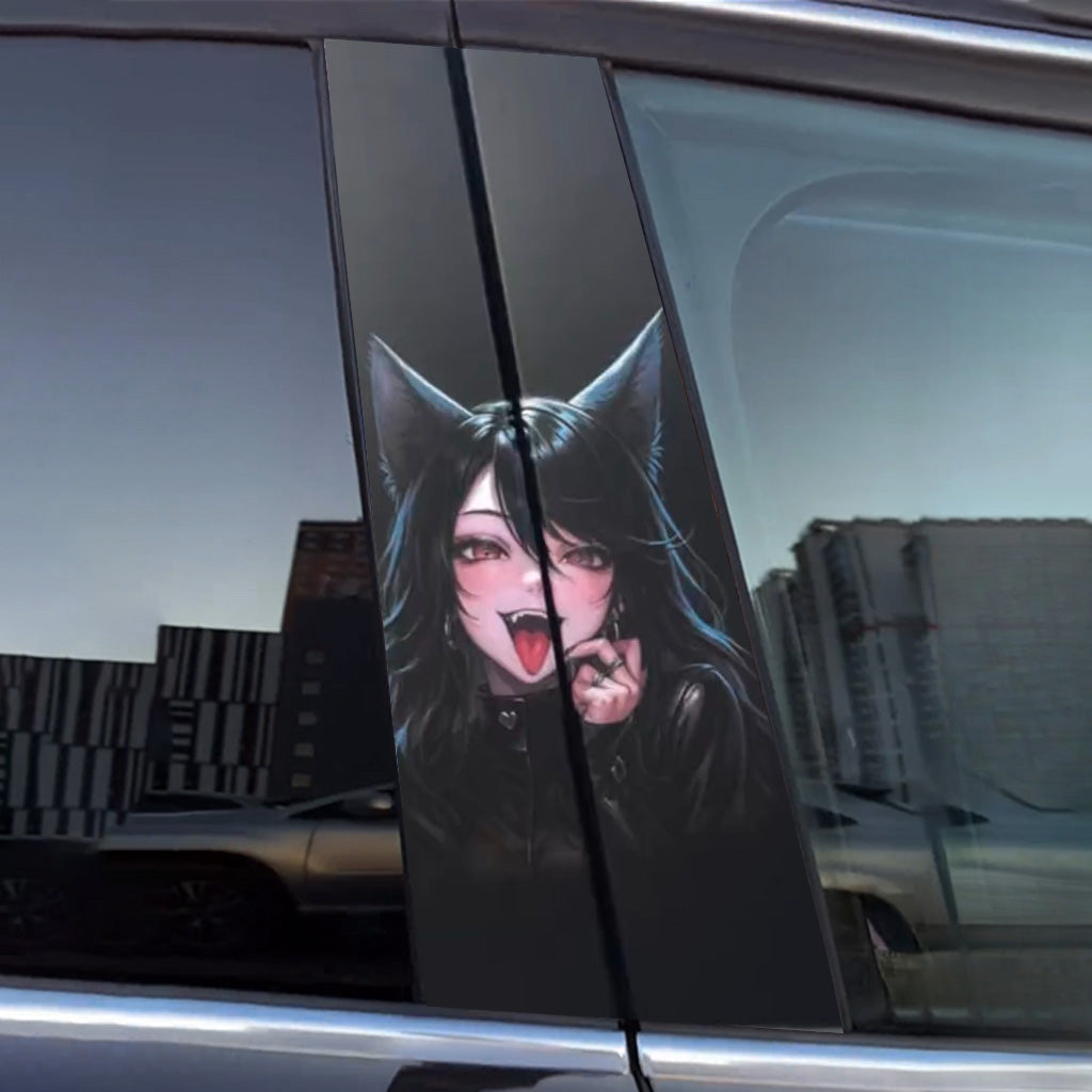 Autocollants de porte de voiture personnalisés
