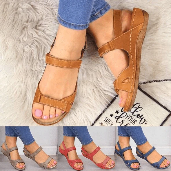 🔥DERNIER JOUR -49% SUR LES SANDALES FEMME EN SIMILI CUIR PREMIUM