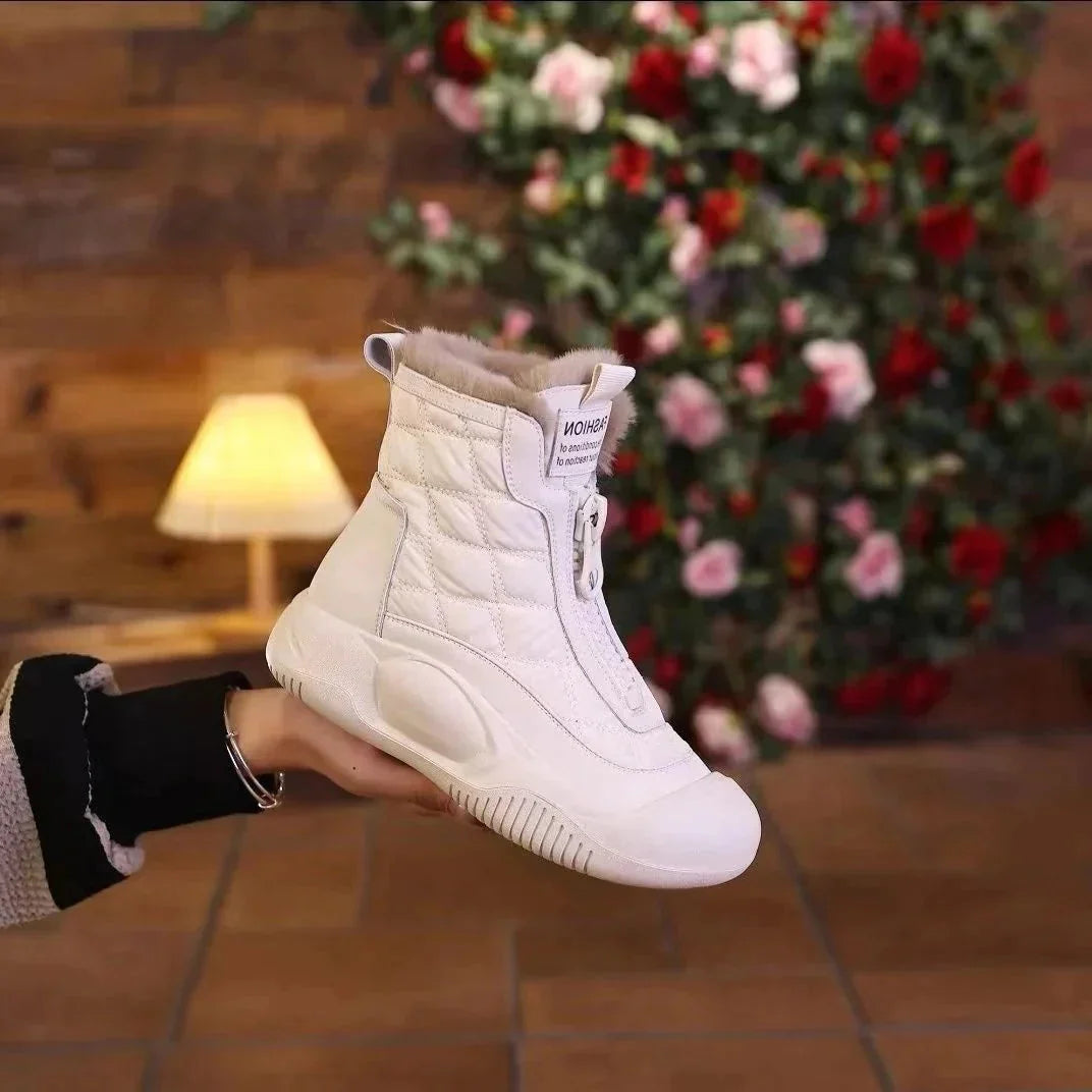 🔥Heißer Verkauf 49% RABATT - Retro wasserdichte warme Schneestiefel