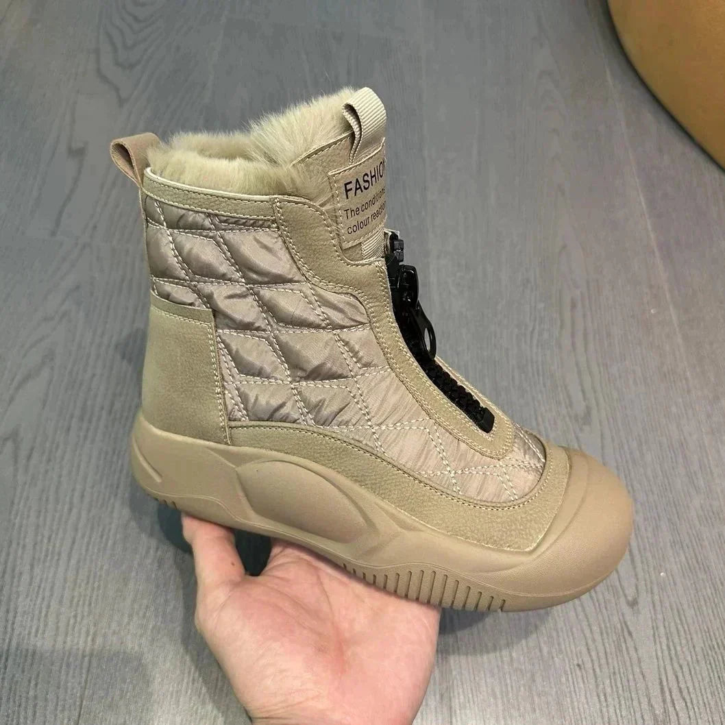 🔥Heißer Verkauf 49% RABATT - Retro wasserdichte warme Schneestiefel