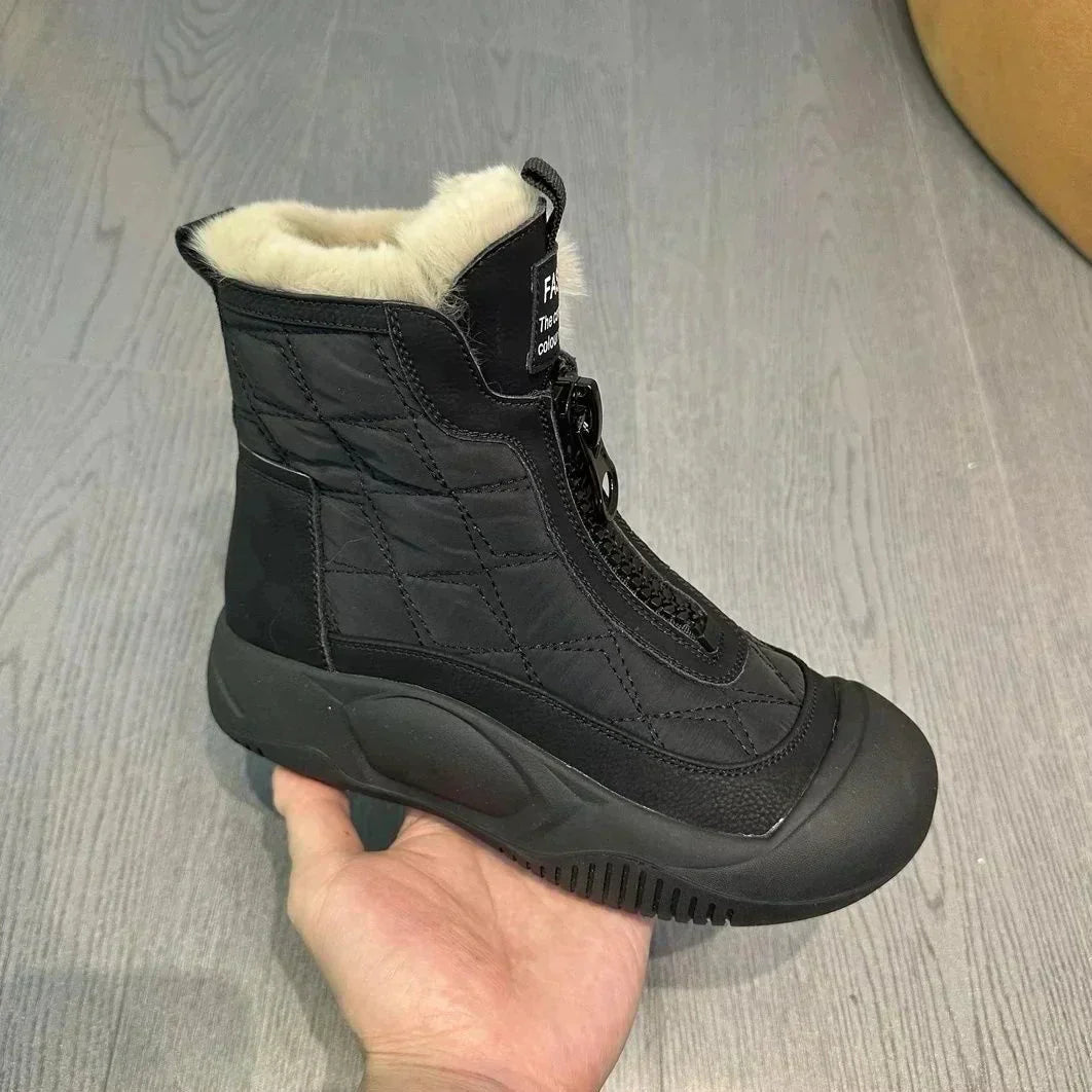 🔥Heißer Verkauf 49% RABATT - Retro wasserdichte warme Schneestiefel