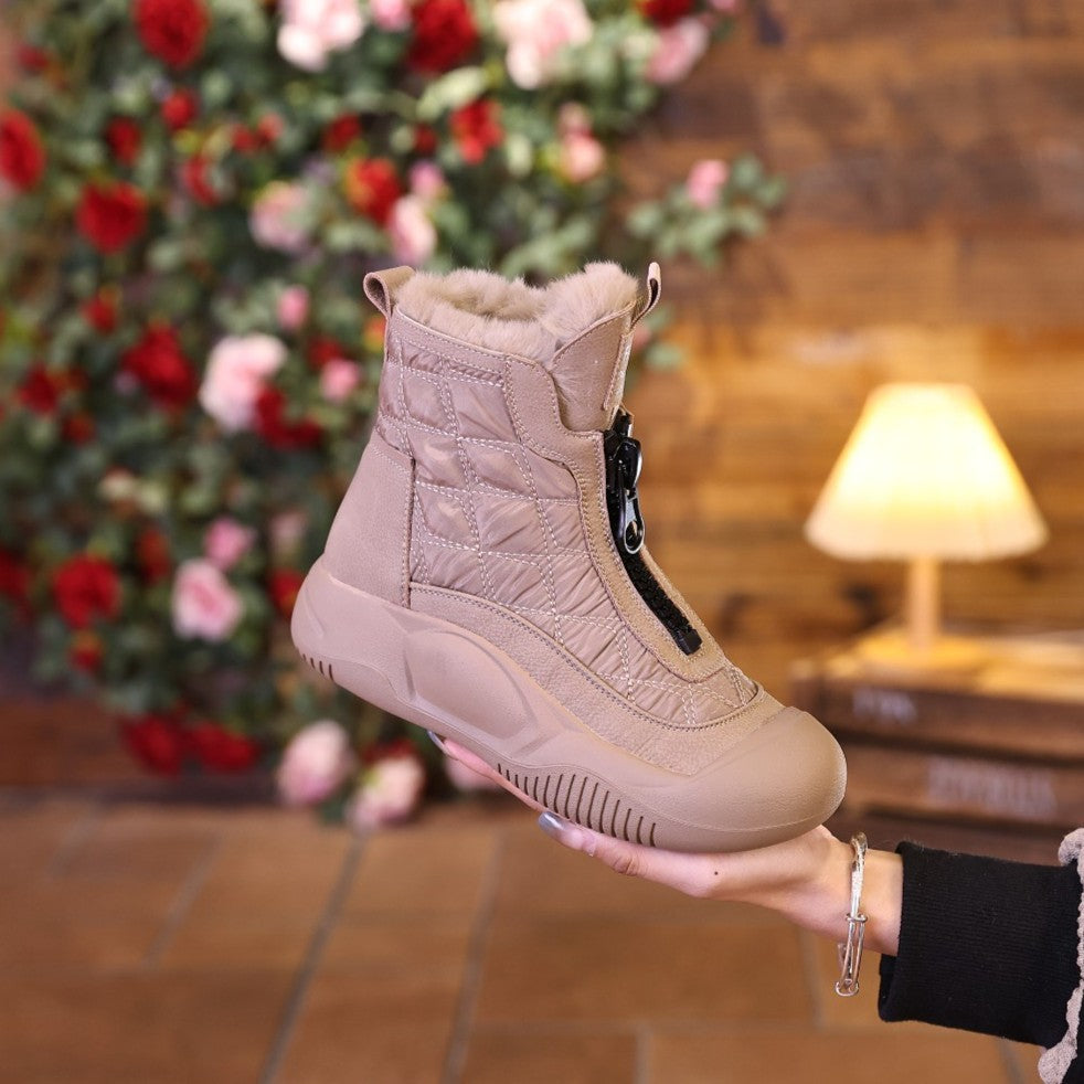 🔥Heißer Verkauf 49% RABATT - Retro wasserdichte warme Schneestiefel