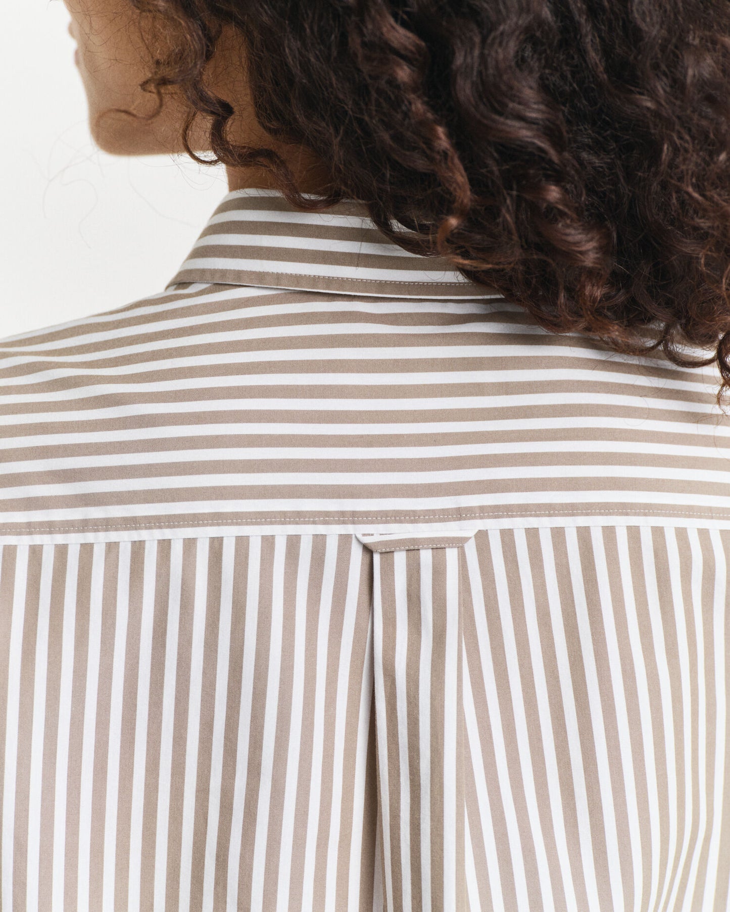 Regular Fit Classic Striped Poplin Shirt