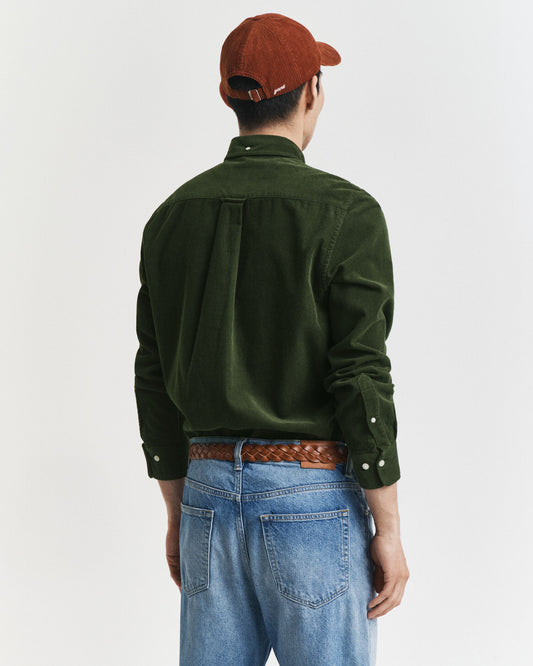 Regular Fit Cotton Corduroy Shirt